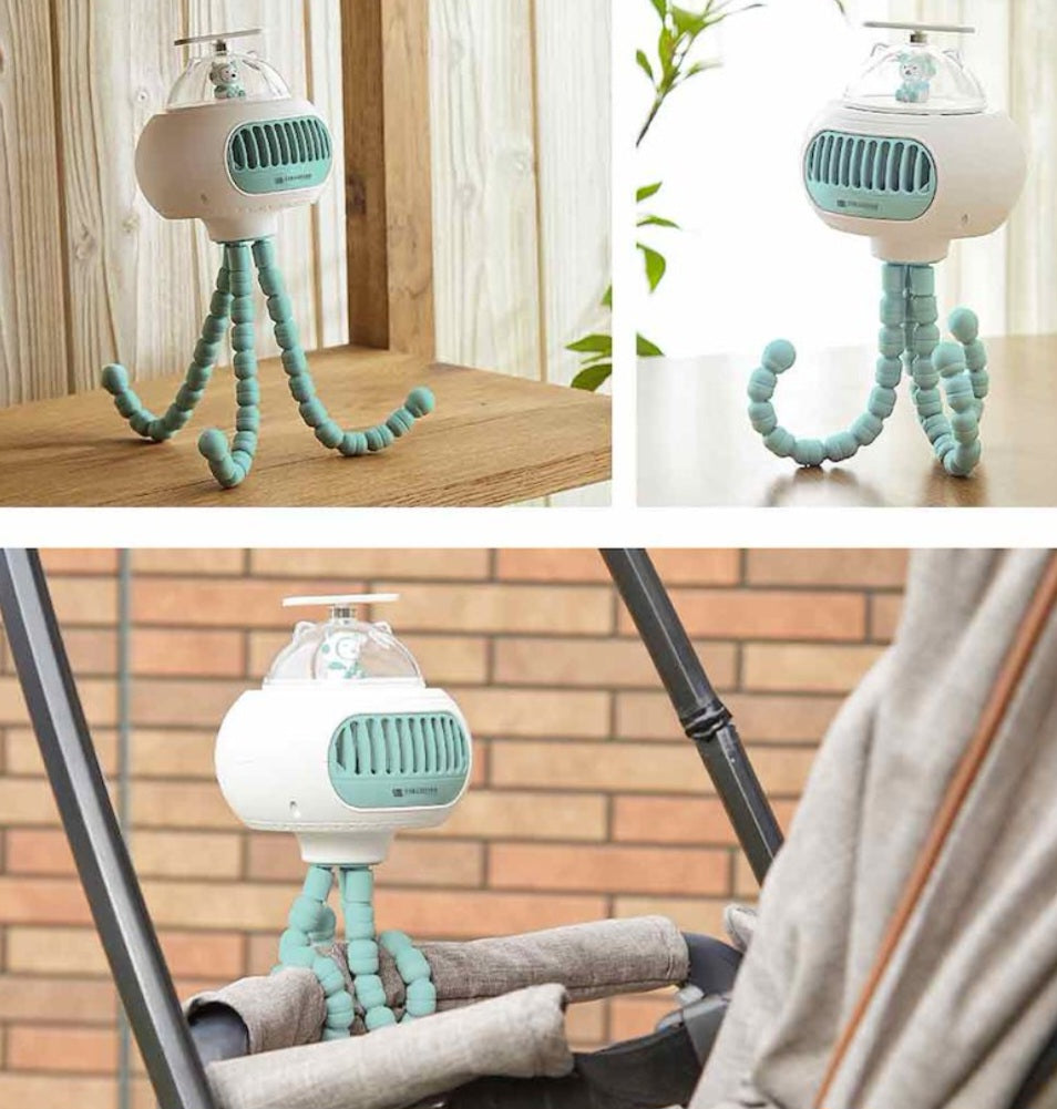 Stroller fan